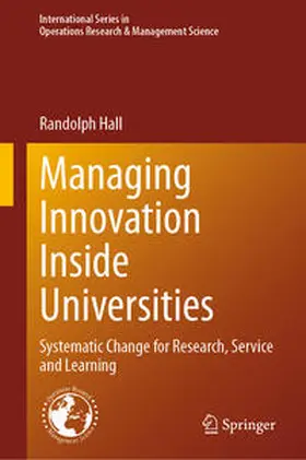 Hall |  Managing Innovation Inside Universities | Buch |  Sack Fachmedien