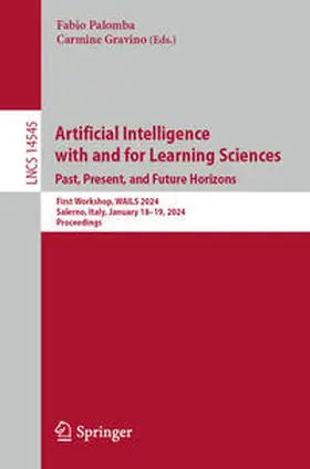 Palomba / Gravino |  Artificial Intelligence with and for Learning Sciences. Past, Present, and Future Horizons | eBook | Sack Fachmedien