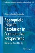 Egbunike-Umegbolu |  Appropriate Dispute Resolution in Comparative Perspectives | Buch |  Sack Fachmedien