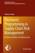Sawik |  Stochastic Programming in Supply Chain Risk Management | Buch |  Sack Fachmedien