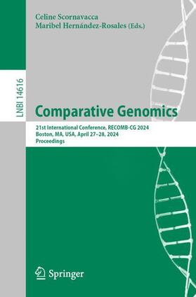 Hernández-Rosales / Scornavacca | Comparative Genomics | Buch | 978-3-031-58071-0 | sack.de