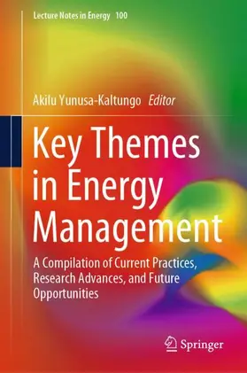 Yunusa-Kaltungo |  Key Themes in Energy Management | Buch |  Sack Fachmedien
