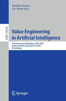 Steels / Osman |  Value Engineering in Artificial Intelligence | Buch |  Sack Fachmedien