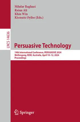 Baghaei / Oyibo / Ali |  Persuasive Technology | Buch |  Sack Fachmedien