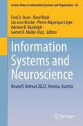 Davis / Riedl / Brocke |  Information Systems and Neuroscience | Buch |  Sack Fachmedien