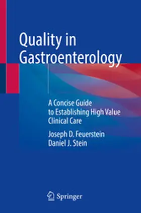 Feuerstein / Stein |  Quality in Gastroenterology | eBook | Sack Fachmedien
