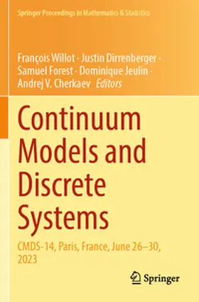 Willot / Dirrenberger / Forest |  Continuum Models and Discrete Systems | Buch |  Sack Fachmedien