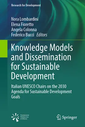 Lombardini / Fioretto / Colonna |  Knowledge Models and Dissemination for Sustainable Development | eBook | Sack Fachmedien