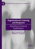 Brandt / Donohue |  Organizational Listening and Response | Buch |  Sack Fachmedien