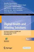 Särestöniemi / Keikhosrokiani / Singh |  Digital Health and Wireless Solutions | Buch |  Sack Fachmedien