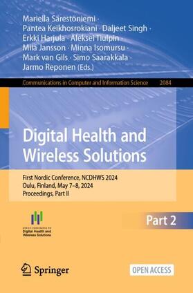Särestöniemi / Tiulpin / Keikhosrokiani |  Digital Health and Wireless Solutions | Buch |  Sack Fachmedien