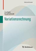 Beck / Schmidt |  Variationsrechnung | Buch |  Sack Fachmedien