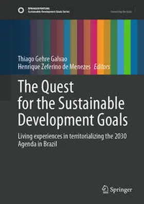 Galvao / de Menezes | The Quest for the Sustainable Development Goals | E-Book | sack.de