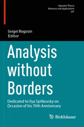 Rogosin |  Analysis without Borders | Buch |  Sack Fachmedien