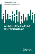 Hernández Páez |  Mistake of Fact in Public International Law | Buch |  Sack Fachmedien