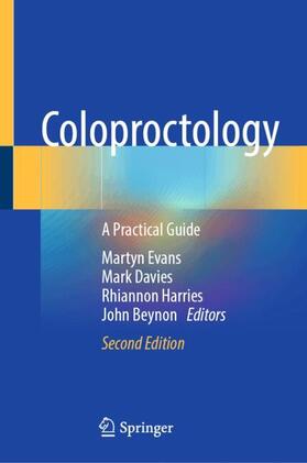 Evans / Davies / Harries | Coloproctology | Buch | 978-3-031-59629-2 | sack.de