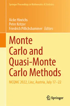 Hinrichs / Kritzer / Pillichshammer |  Monte Carlo and Quasi-Monte Carlo Methods | eBook | Sack Fachmedien