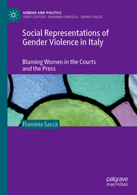 Saccà |  Social Representations of Gender Violence in Italy | Buch |  Sack Fachmedien