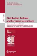 Streitz / Konomi |  Distributed, Ambient and Pervasive Interactions | Buch |  Sack Fachmedien