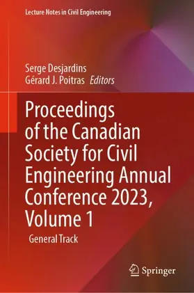 Poitras / Desjardins |  Proceedings of the Canadian Society for Civil Engineering Annual Conference 2023, Volume 1 | Buch |  Sack Fachmedien
