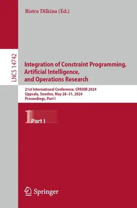 Dilkina | Integration of Constraint Programming, Artificial Intelligence, and Operations Research | Buch | 978-3-031-60596-3 | sack.de