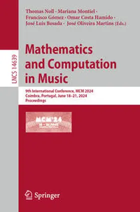 Noll / Montiel / Gómez | Mathematics and Computation in Music | E-Book | www.sack.de
