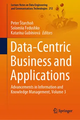Štarchon / Starchon / Štarchon | Data-Centric Business and Applications | E-Book | sack.de