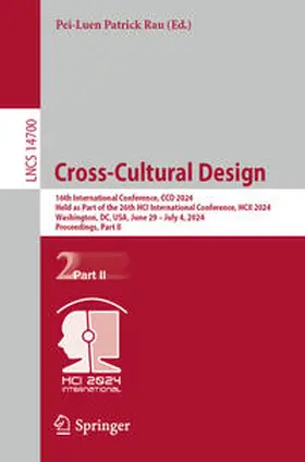 Rau |  Cross-Cultural Design | eBook | Sack Fachmedien