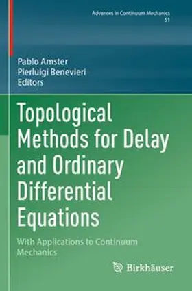 Amster / Benevieri |  Topological Methods for Delay and Ordinary Differential Equations | Buch |  Sack Fachmedien
