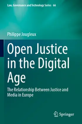 Jougleux |  Open Justice in the Digital Age | Buch |  Sack Fachmedien