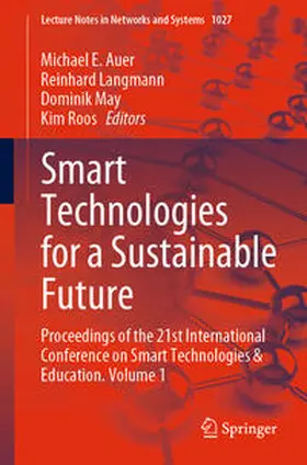 Auer / Langmann / May |  Smart Technologies for a Sustainable Future | eBook | Sack Fachmedien