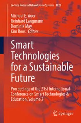 Auer / Langmann / May | Smart Technologies for a Sustainable Future | E-Book | sack.de