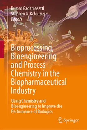 Gadamasetti / Kolodziej |  Bioprocessing, Bioengineering and Process Chemistry in the Biopharmaceutical Industry | eBook | Sack Fachmedien