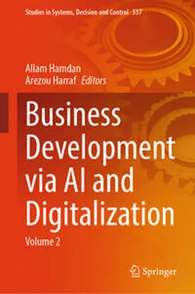 Hamdan / Harraf |  Business Development via AI and Digitalization | eBook | Sack Fachmedien