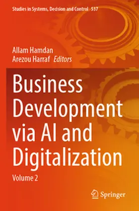 Hamdan / Harraf |  Business Development via AI and Digitalization | Buch |  Sack Fachmedien