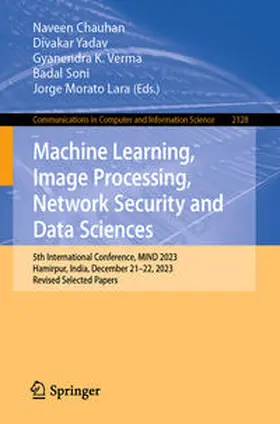 Chauhan / Yadav / Verma | Machine Learning, Image Processing, Network Security and Data Sciences | E-Book | sack.de