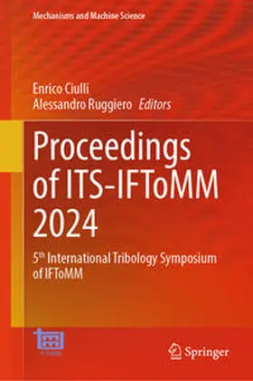 Ciulli / Ruggiero |  Proceedings of ITS-IFToMM 2024 | Buch |  Sack Fachmedien