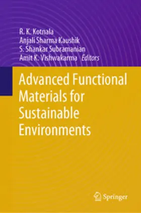 Kotnala / Sharma Kaushik / Subramanian |  Advanced Functional Materials for Sustainable Environments | eBook | Sack Fachmedien