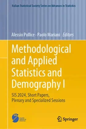 Pollice / Mariani | Methodological and Applied Statistics and Demography I | E-Book | www.sack.de