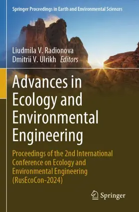 Radionova / Ulrikh |  Advances in Ecology and Environmental Engineering | Buch |  Sack Fachmedien