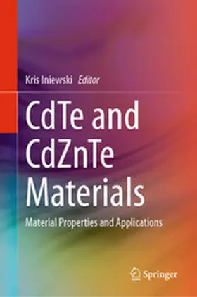 Iniewski |  CdTe and CdZnTe Materials | eBook | Sack Fachmedien