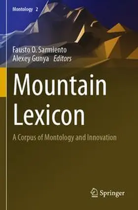 Sarmiento / Gunya |  Mountain Lexicon | Buch |  Sack Fachmedien