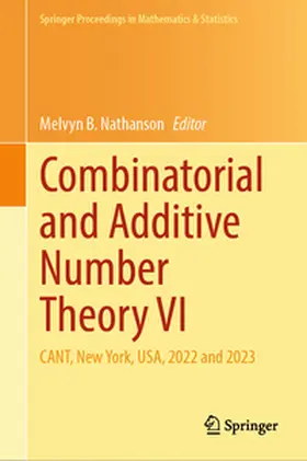 Nathanson |  Combinatorial and Additive Number Theory VI | Buch |  Sack Fachmedien