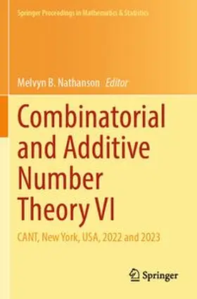 Nathanson | Combinatorial and Additive Number Theory VI | Buch | 978-3-031-65066-6 | www.sack.de