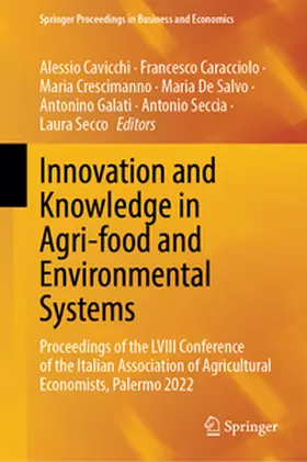 Cavicchi / Caracciolo / Crescimanno |  Innovation and Knowledge in Agri-food and Environmental Systems | eBook | Sack Fachmedien