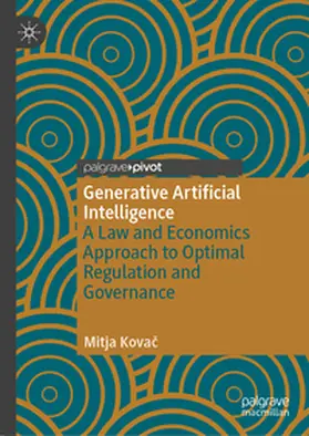 Kovac / Kovac | Generative Artificial Intelligence | E-Book | sack.de