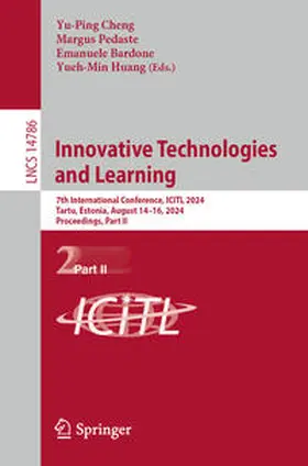 Cheng / Pedaste / Bardone | Innovative Technologies and Learning | E-Book | sack.de