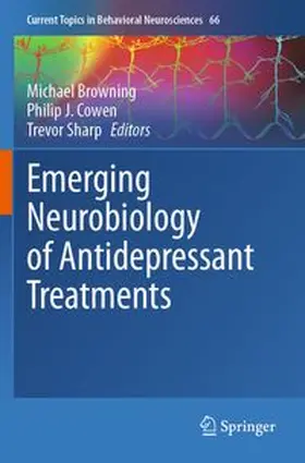 Browning / Cowen / Sharp |  Emerging Neurobiology of Antidepressant Treatments | Buch |  Sack Fachmedien