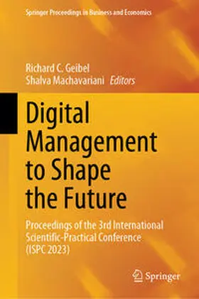 Geibel / Machavariani |  Digital Management to Shape the Future | eBook | Sack Fachmedien