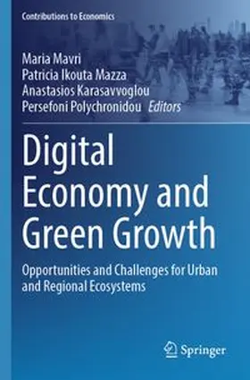 Mavri / Ikouta Mazza / Karasavvoglou |  Digital Economy and Green Growth | Buch |  Sack Fachmedien